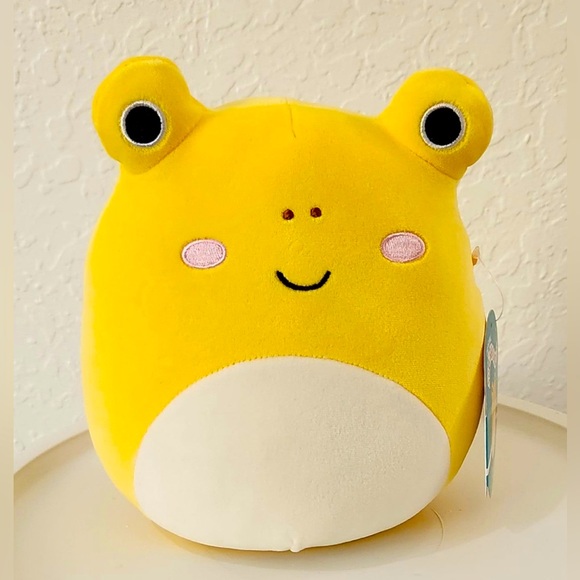 Squishmallows Toys Squishmallow Leigh The Yellow Frog Poshmark